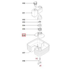 Заслонка в бак кофе для кофеварок Philips HD7762 и HD7769