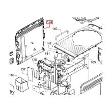 Панель корпуса левая для кофемашин Philips SM6580/20